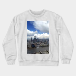 London City Skyline Cityscape England Crewneck Sweatshirt